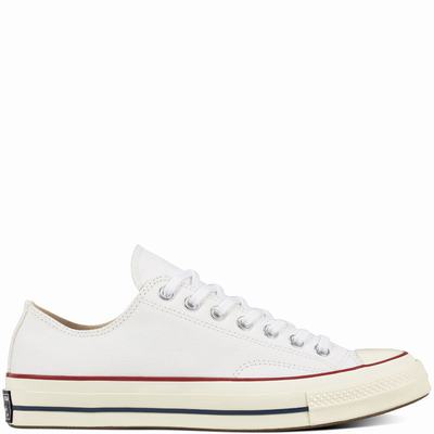 Converse Chuck 70 Classic - Miesten Tennarit - Valkoinen/TummanPunainen